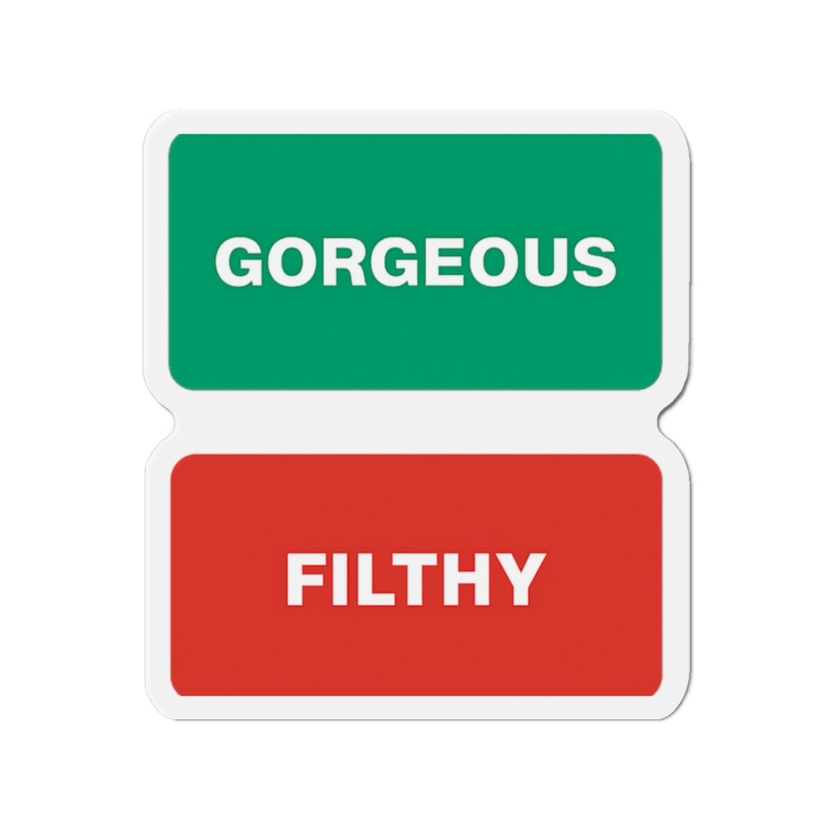 Filthy/Gorgeous Dishwasher Magnet - Official Creator merchandise