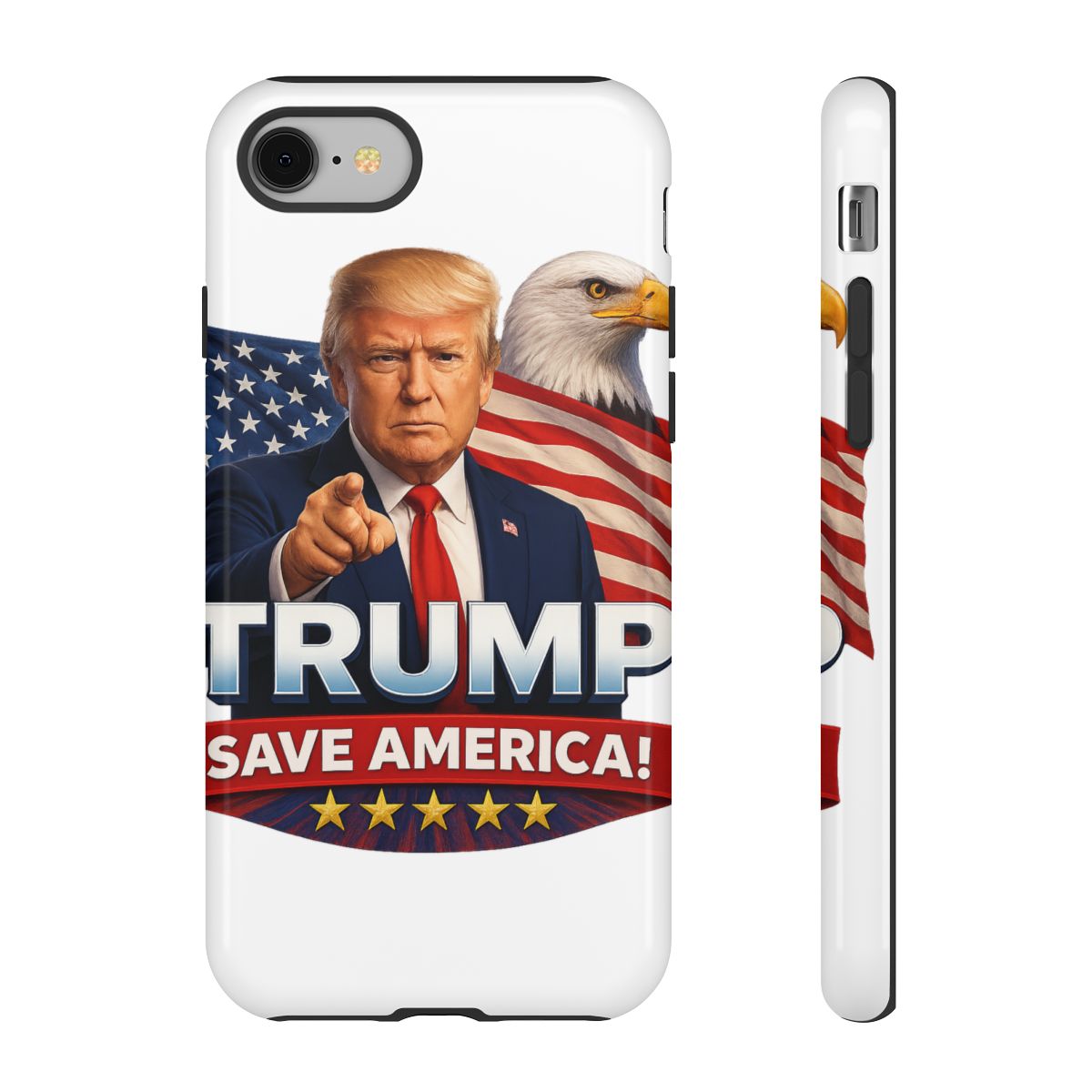 Trump Pointing Save America | Trump Phone Case, MAGA Cover, Patriot Gift - Official phone-cases merchandise