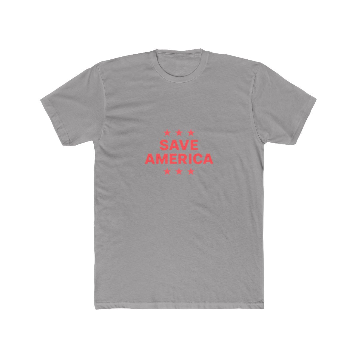 Save America Red Stars Patriot Rally MAGA T-Shirt - Official t-shirts merchandise