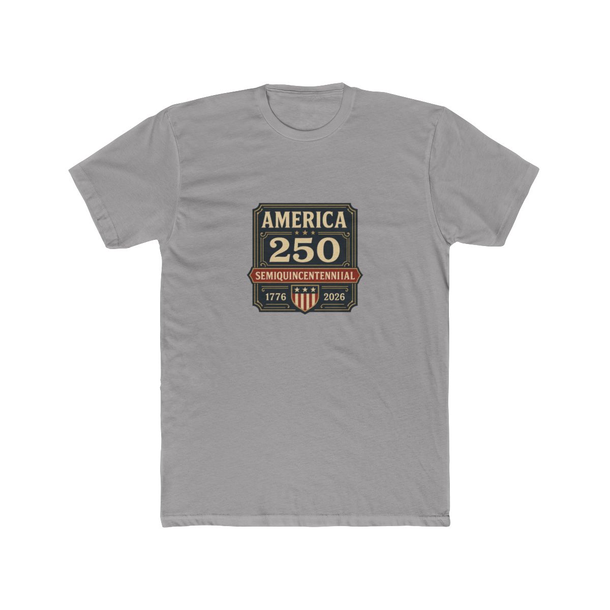 Semiquincentennial Stars Shield America Patriot History T-Shirt - Official t-shirts merchandise