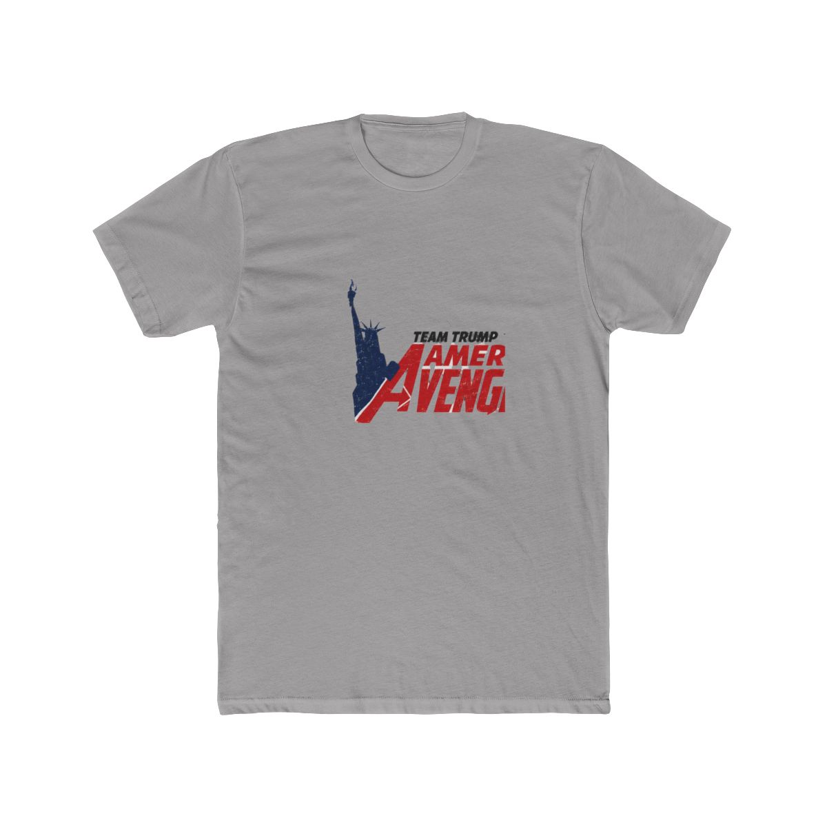 Evangelion Team Trump American Avengers Liberty and a red T Shirt - Official t-shirts merchandise