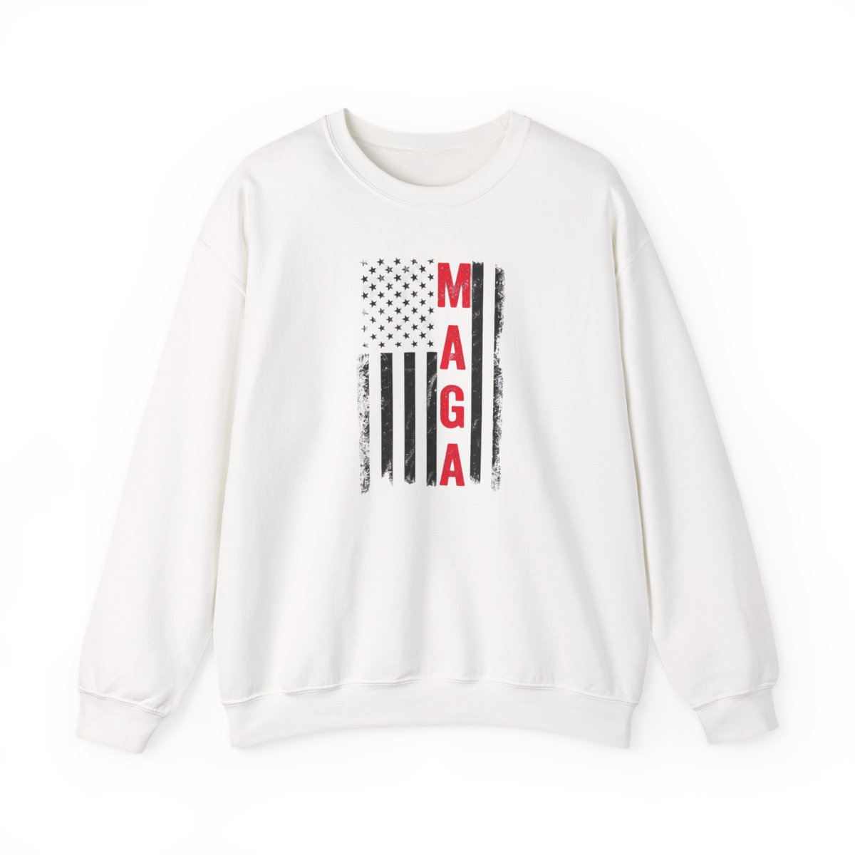 MAGA Distressed Flag Sweatshirt - Official sweatshirts merchandise