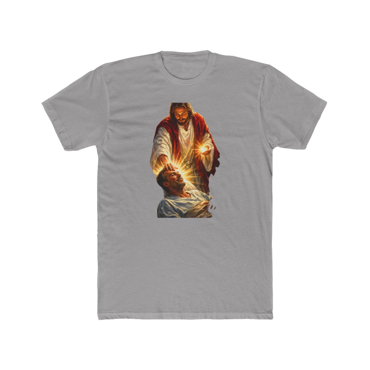 Red and White Robe American Flag Graphic T-Shirt - Official t-shirts merchandise