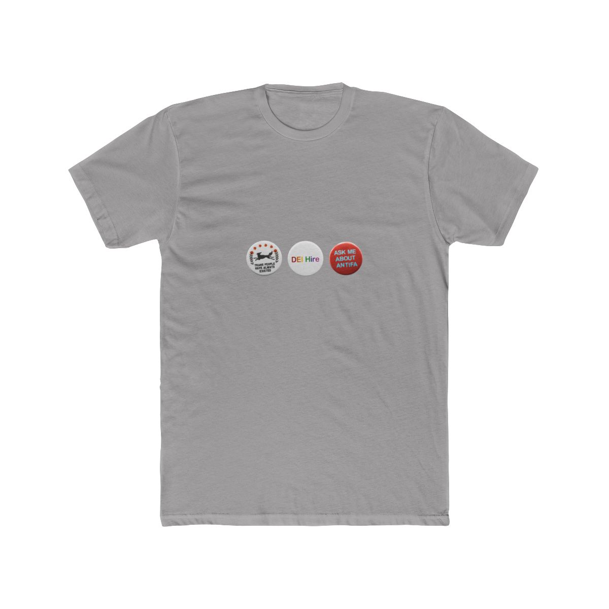 Button Trio Minimalist T-Shirt - Official t-shirts merchandise