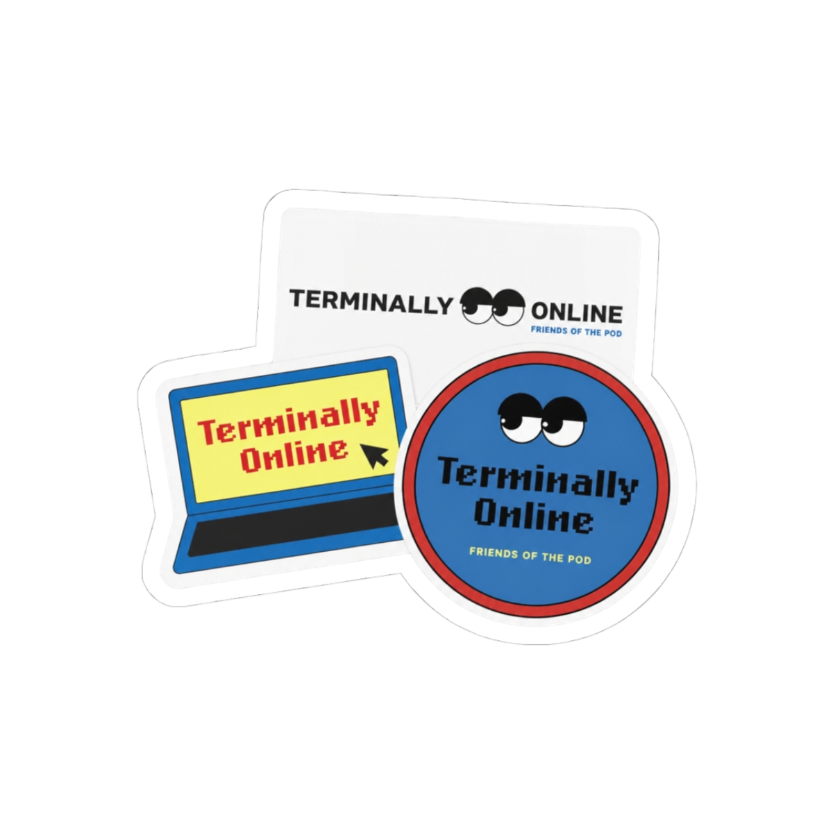 Terminally Online Sticker Set - Official stickers merchandise