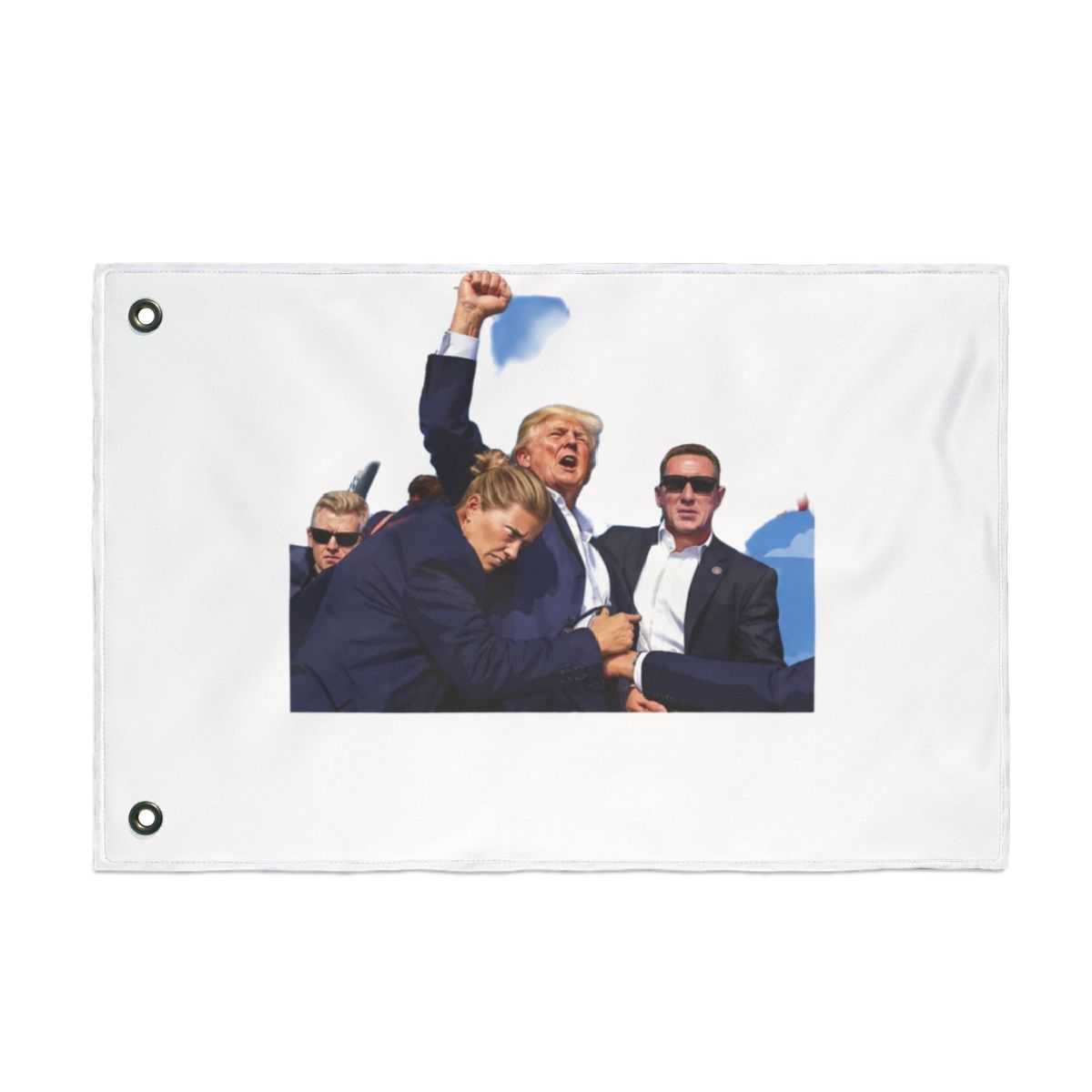 Mila Man I Love America Flag Graphic T-Shirt - Official t-shirts merchandise